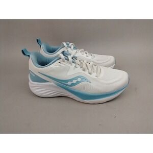 Saucony Axon 3 Womens Running Shoes White Sky Blue S18226-8 Size 6 sneakers